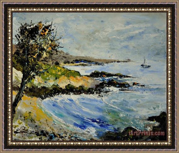 Pol Ledent Seascape Framed Painting