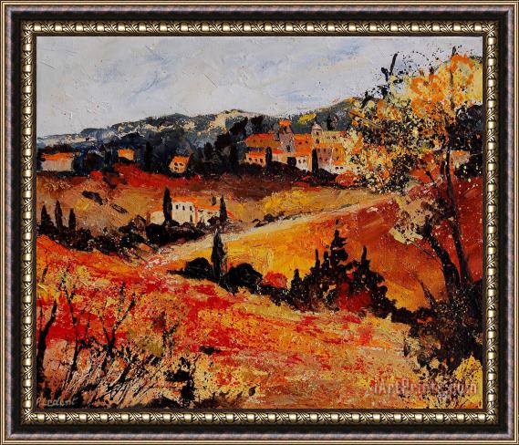 Pol Ledent Tuscany 56n Framed Painting