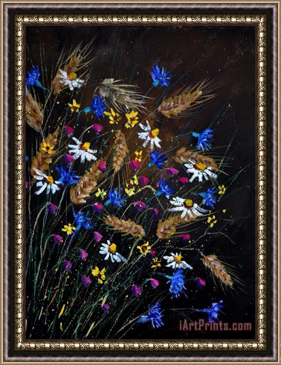 Pol Ledent Wild Flowers 452150 Framed Print
