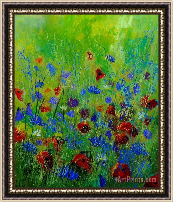 Pol Ledent Wildflowers 560121 Framed Print
