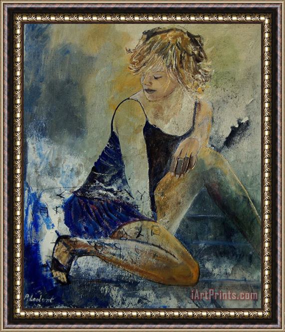 Pol Ledent Young girl 5689474 Framed Painting