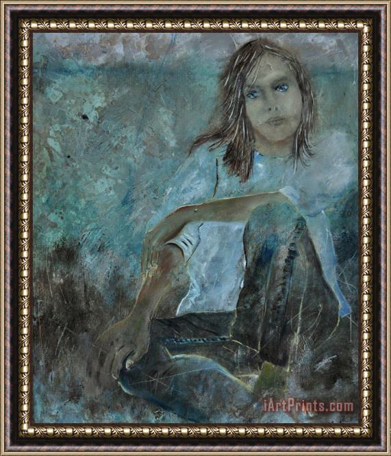 Pol Ledent Young Girl 671121 Framed Painting