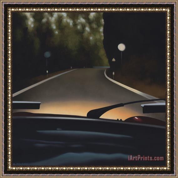 R. Kenton Nelson Evening Drive, 2022 Framed Painting