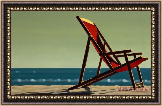 R. Kenton Nelson Folding Chair Framed Print