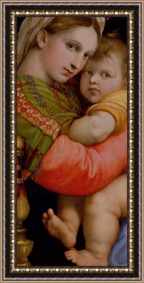 Raphael The Madonna Of The Chair Framed Painting