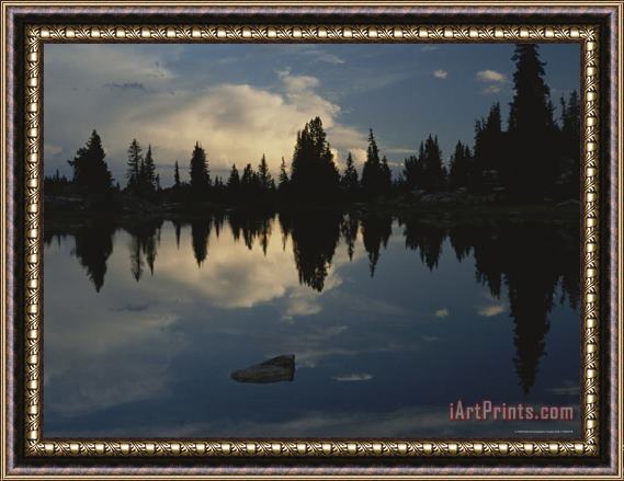 Raymond Gehman Beartooth Lake And Reflection Framed Print