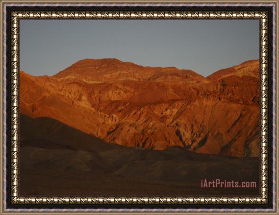 Raymond Gehman Mountains in Death Valley California Framed Print