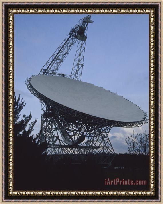 Raymond Gehman World's Largest Fully Steerable Radio Telescope Framed Painting