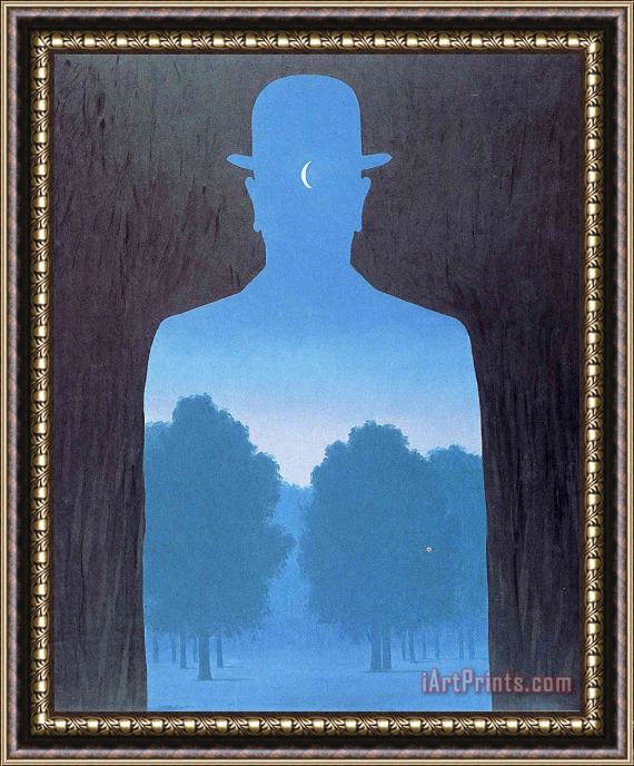 rene magritte A Friend of Order 1964 Framed Print
