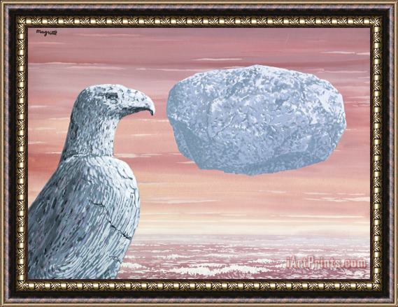 rene magritte La Connaissance Absolue Framed Painting