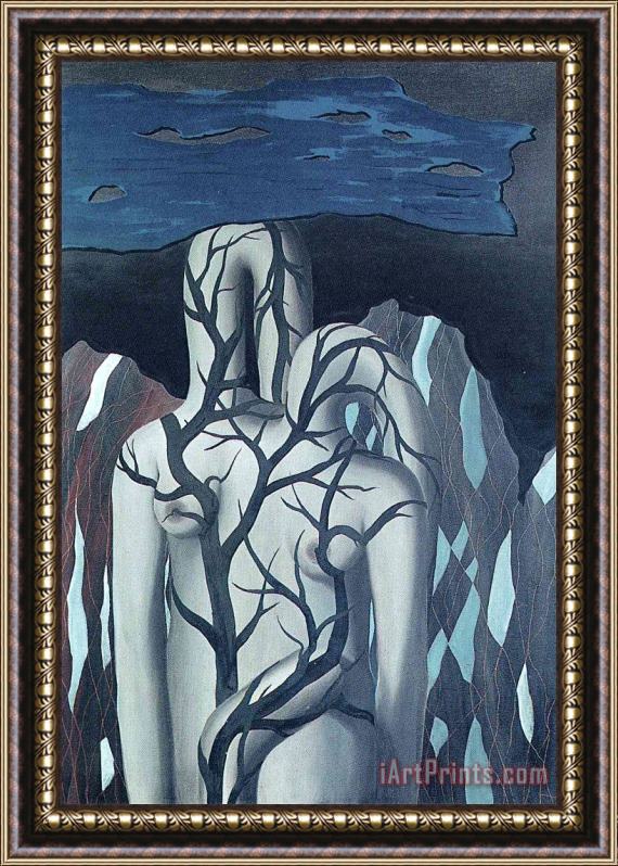 rene magritte Landscape 1926 Framed Painting