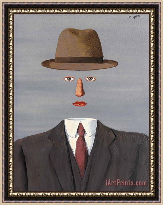rene magritte Le Paysage De Baucis, 1966 Framed Painting