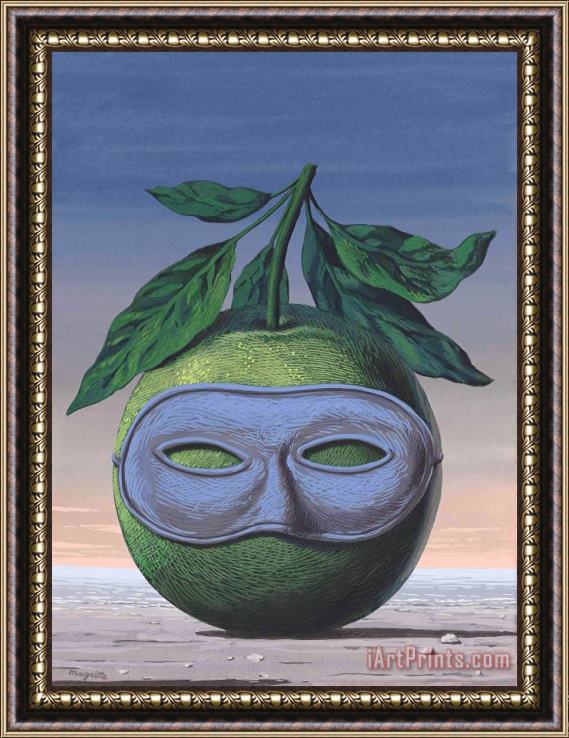rene magritte Souvenir De Voyage (memory of a Voyage), 2010 Framed Painting