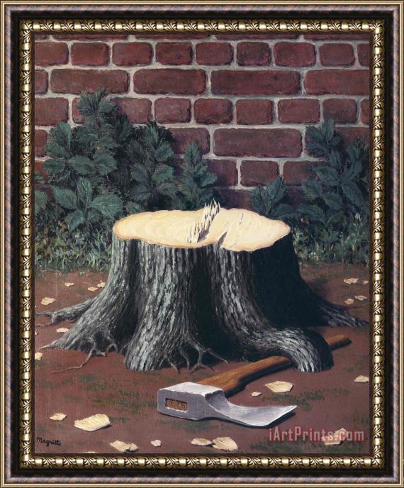 rene magritte The Labours of Alexander 1950 Framed Painting