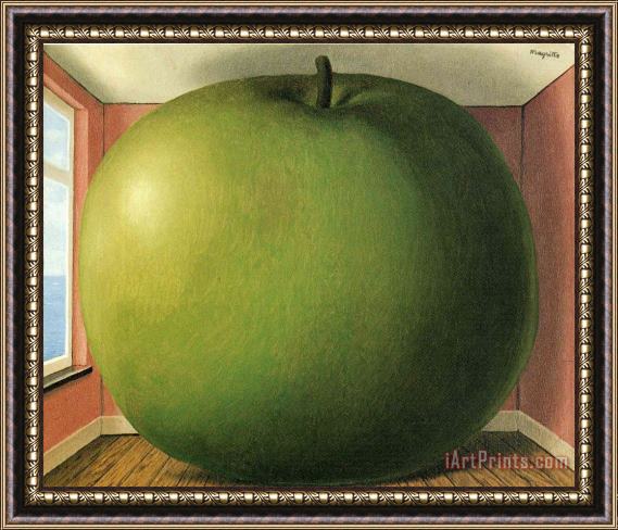 rene magritte The Listening Room 1952 Framed Painting
