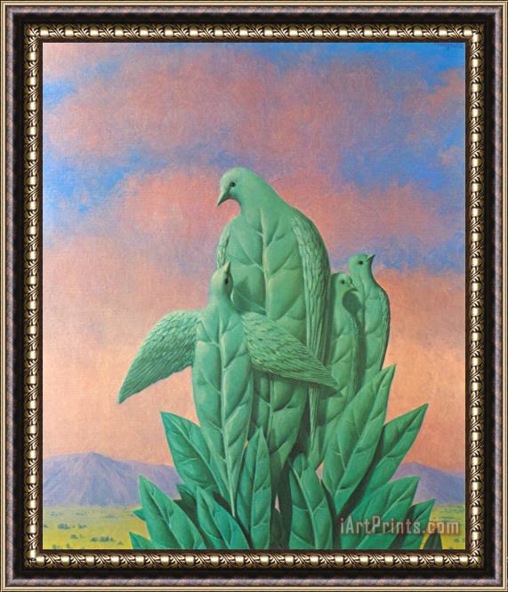 rene magritte The Natural Graces 1963 Framed Painting