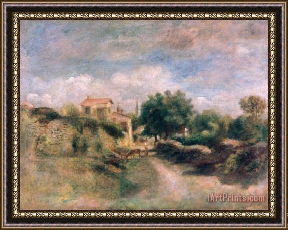 Renoir The Farm Framed Painting