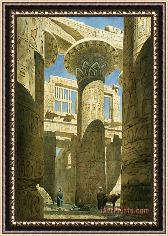 Richard Phene Spiers Karnak Framed Painting