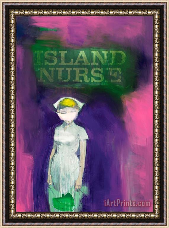 Richard Prince Island Nurse, 2002 Framed Painting