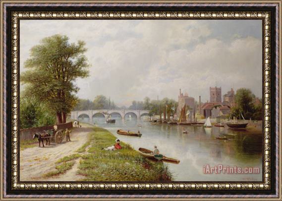 Robert Finlay McIntyre Kingston On Thames Framed Painting