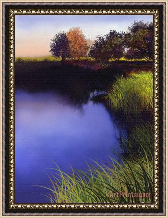 Robert Foster Blue Pond Framed Print