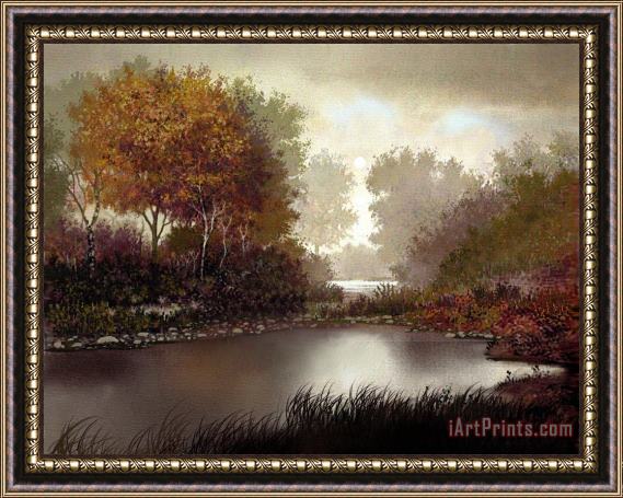 Robert Foster Fall Waters Framed Painting