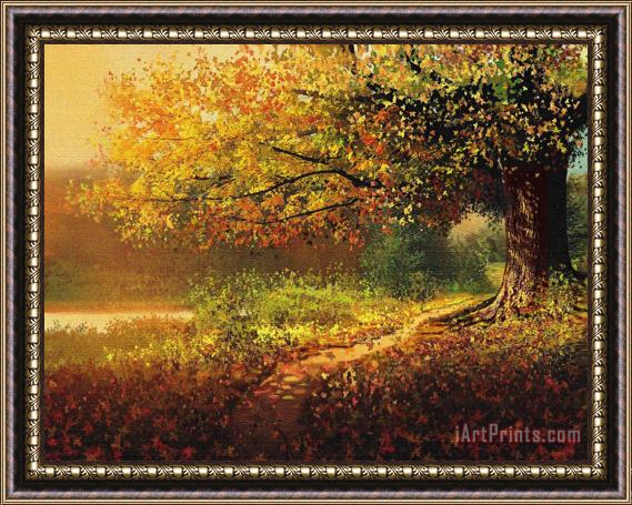 Robert Foster Old Path Framed Painting