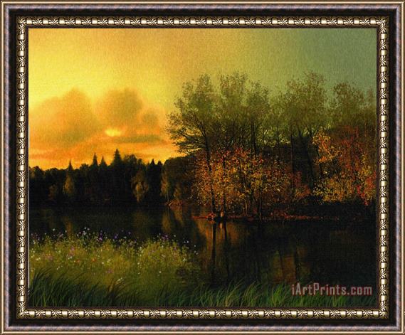 Robert Foster Warm Waters Framed Painting