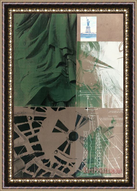Robert Rauschenberg Statue of Liberty, From New York, New York Series Framed Print