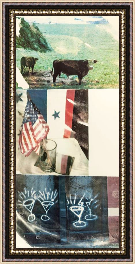 Robert Rauschenberg Witness (from The Speculations Series) Framed Painting