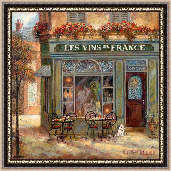 Ruane Manning Wine Shop Framed Painting