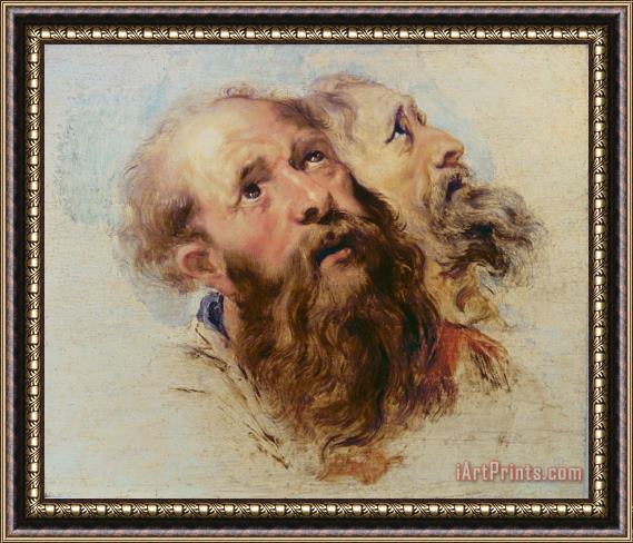 Rubens Two Apostles Framed Painting