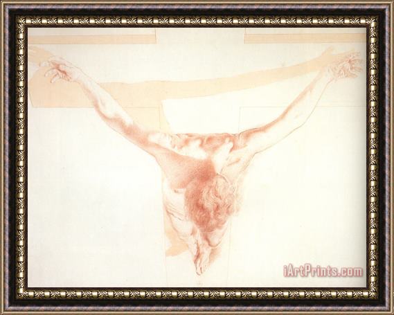 Salvador Dali Christ in Perspective Framed Print