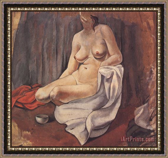 Salvador Dali Female Nude 1 Framed Painting