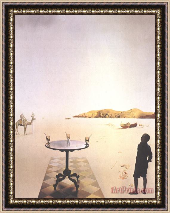 Salvador Dali Sun Table Framed Print