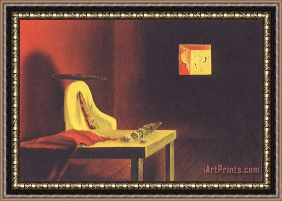 Salvador Dali The Invisible Man Framed Print