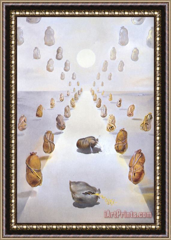 Salvador Dali The Path of Enigmas Second Version Framed Painting