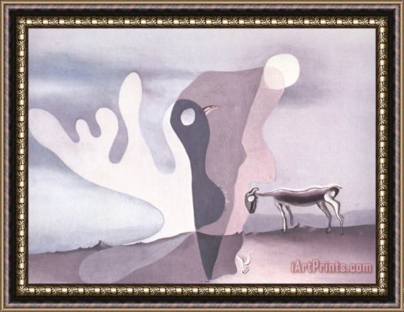 Salvador Dali The Ram The Spectral Cow Framed Print