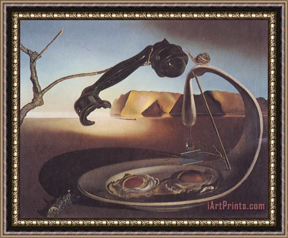 Salvador Dali The Sublime Moment Framed Painting