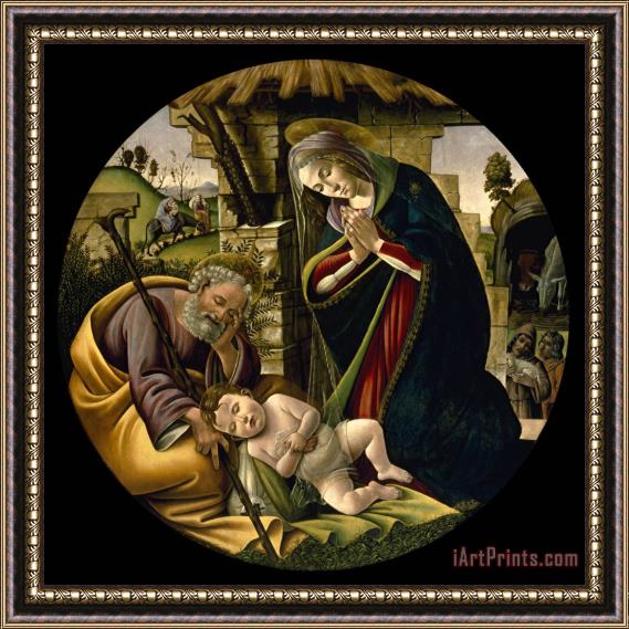 Sandro Botticelli The Adoration of The Christ Child Framed Print