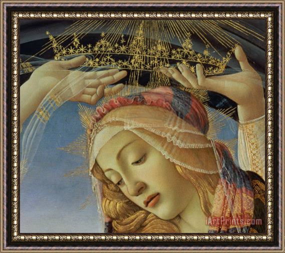 Sandro Botticelli The Madonna Of The Magnificat Framed Print