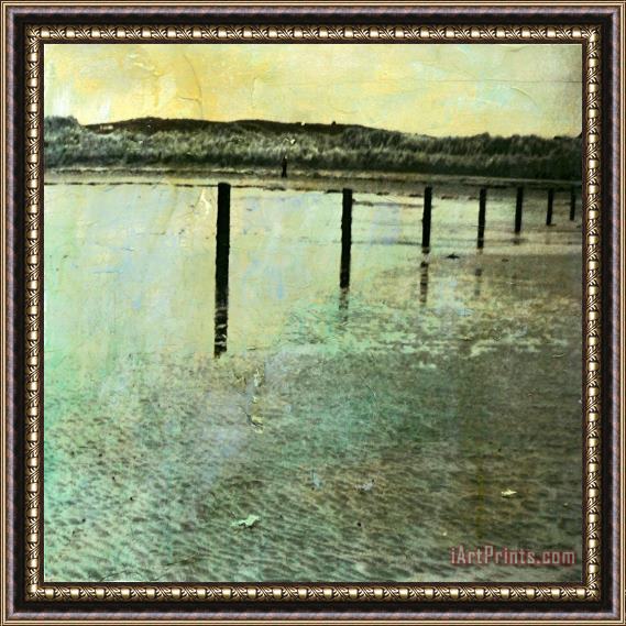 Sara Abbott Beach Series IV Framed Painting