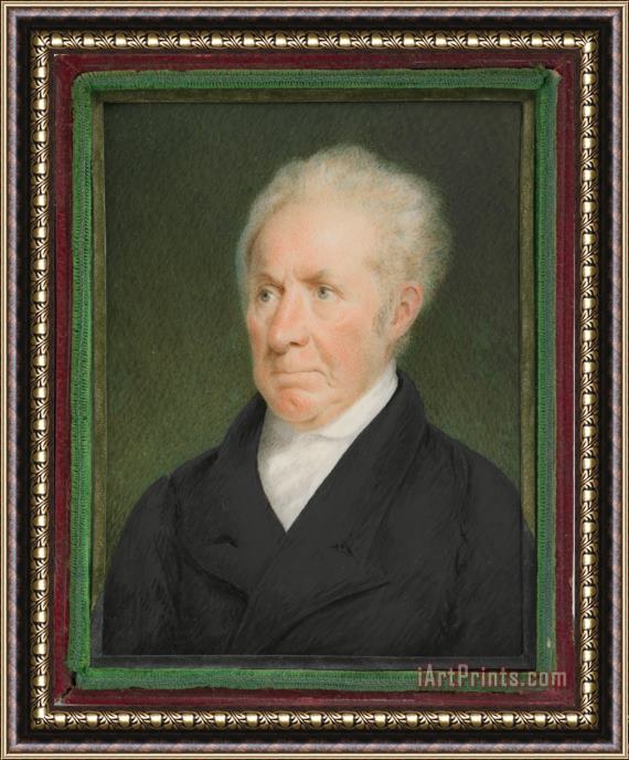 Sarah Goodridge Gilbert Stuart Framed Painting
