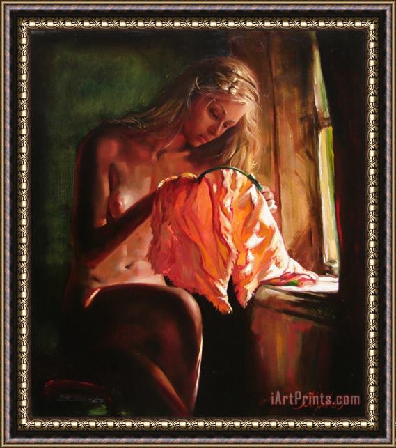 Sergey Ignatenko Cinderella Framed Painting
