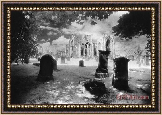 Simon Marsden Melrose Abbey Framed Print