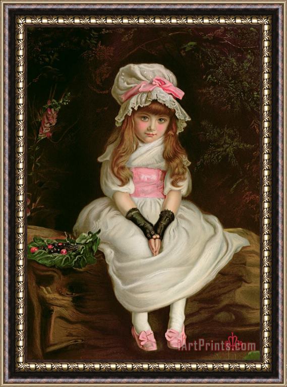 Sir John Everett Millais Cherry Ripe Framed Print