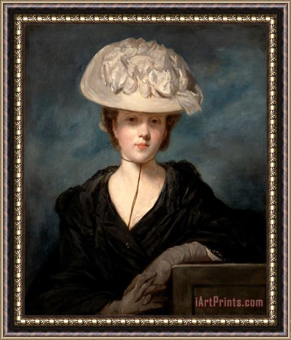 Sir Joshua Reynolds Miss Mary Hickey Framed Painting