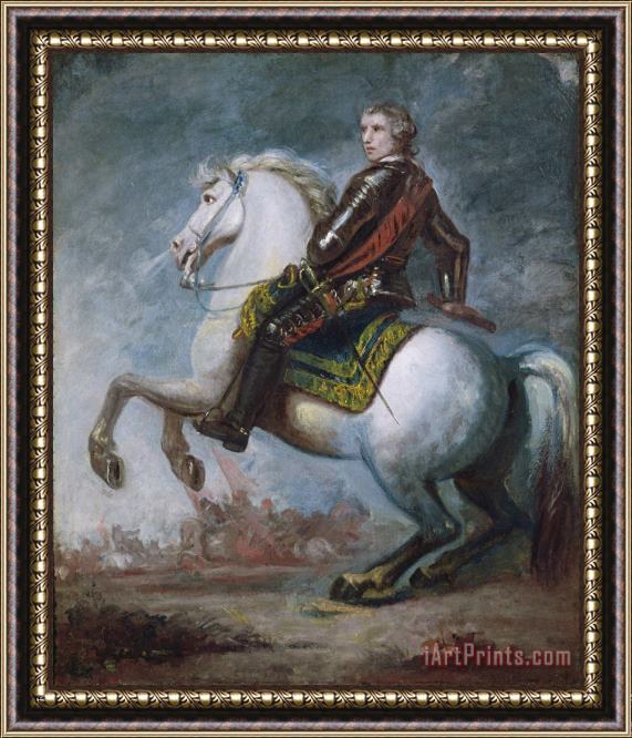 Sir Joshua Reynolds Sir Jeffrey Amherst Framed Painting
