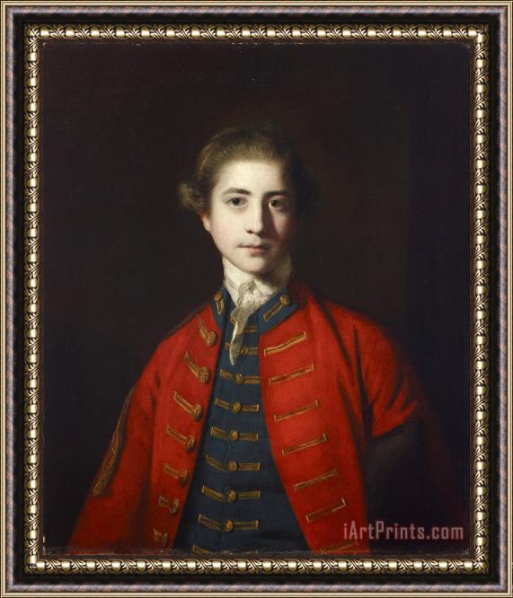 Sir Joshua Reynolds Stephen Croft, Junior Framed Painting