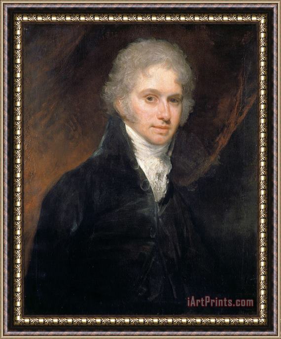 Sir William Beechey Charles Small Pybus, 1790 Framed Painting